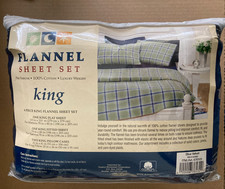 King Size , Flannel Sheet Set, Brand New