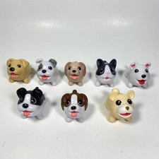 1.5" Spin Master Chubby Puppies  Friends Mini Figure Lot Of 8