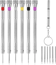 6 PCS Micro Precision Watch Repair Kit, Professional Watch Screwdriver Set with 