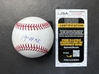 Tatsuya Imai Signed Official Major League Baseball Auto Houston Astros JSA COA