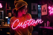 Custom Business Logo Neon Sign, Personalized Gifts Wedding Signs, Home Decor