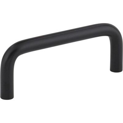 Elements S271-3MB 3'' Center-to-Center Matte Black Torino Cabinet Wire Pull
