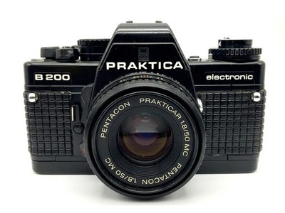 Pentacon B 200 35mm electronic + Pentacon 50mm f/2.4 Kit Set Analog SLR 35mm