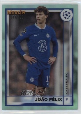 2022 Topps Merlin UEFA Club Competitions Aqua Refractor /199 Joao Felix #42 05q7