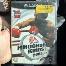 Knockout Kings 2003 Nintendo GameCube, 2002 NEW SEALED