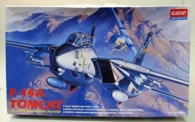Academy 1/72 Scale US Navy F-14 Tomcat Swing-Glide Fighter Fa061/12471/Item # G4
