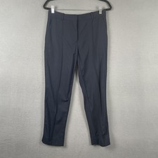 Everlane Pants Womens 4 Blue Slim Twill Dress Pants Lined Pockets Zip Office