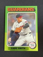 Cade Smith 2024 Topps Heritage MLB RC Retro Color Match 698/699 #611