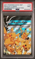 Pikachu V-Union SWSH139 Sword & Shield Black Star Promo Holo