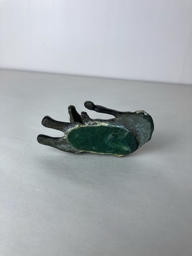 Vintage Gusseisen/Messing Metall Pferd Briefbeschwerer/Figur 3,5x2,5'' - Bild 6 von 8