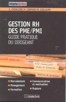 Gestion RH des PME/PMI : Guide pratique du dirigeant von... | Buch | Zustand gut