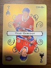 Ivan Demidov Rookie 2025-26 O-Pee-Chee 3 of Clubs Hockey Playing Card Canadiens