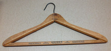 Vtg. Wood Advertising Hanger Epsteins EDCO Dry Cleaners 653 South Ave Pressing