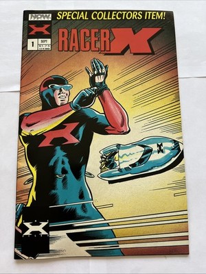 Racer X #1 Now Comics 9/88 Special Collectors Item - FREE SHIPPING