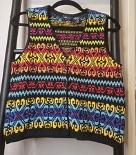 Beautiful Sweater Vest Women's Medium Vintage