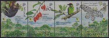 Singapore 2005 MNH (1358-1361) Birds - Butterflies