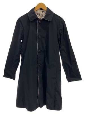 MAX MARA WEEKEND Coat 38/Nylon Black Floral Pattern//