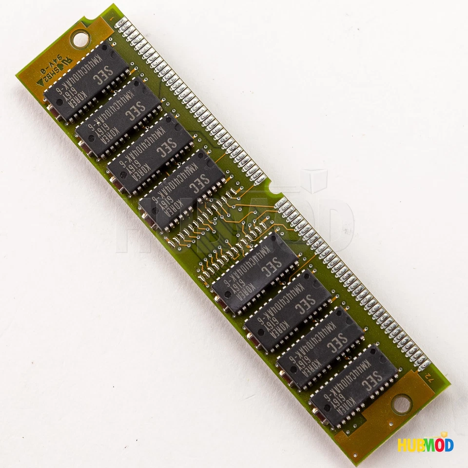 Samsung 32MB KMM5328104AK-6 Non-Parity 60ns EDO 72-pin Memory Modules - Image 2 of 3