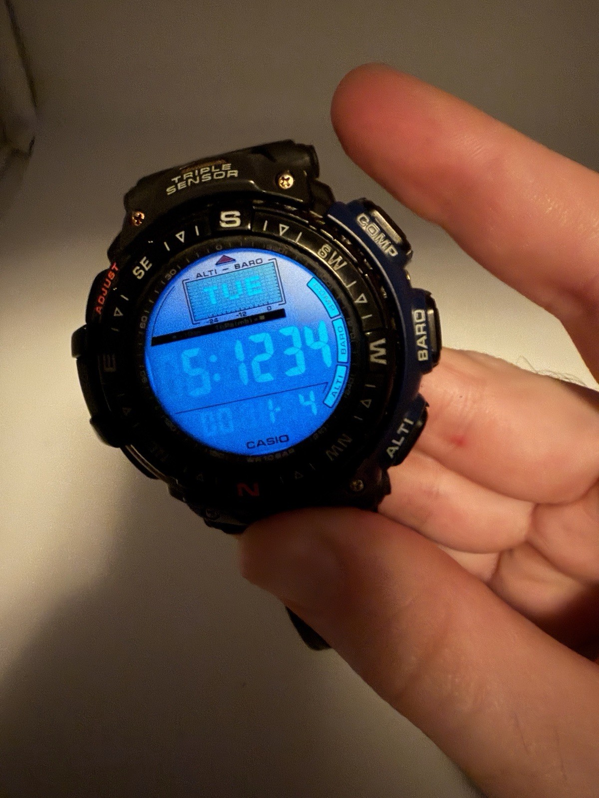 Casio Protrek PRG-40 Triple Sensor Module 2272 Wa… - image 14