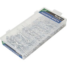 BlueSpot Assorted Blind Rivet Set 2.4mm 3.2mm 4.0mm 4.8mm - 320 Piece