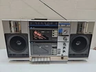 Vintage Emerson CTR-949 AM/FM Stereo Dual Cassette Player Boombox