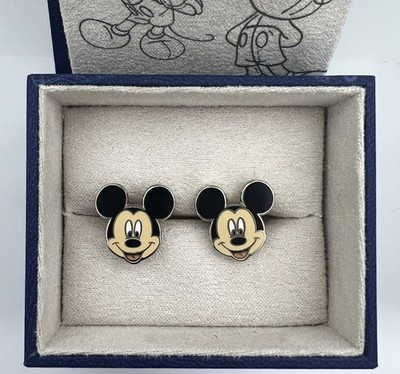 Disney Mickey Mouse Face Hand Cufflinks - NIB