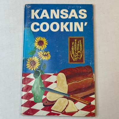 Kanas Cookin Cookbook Cooking Recipe 1977 By Mary Nell Walker Vintage Paperback