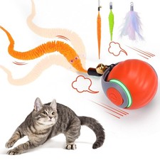 Interactive Cat Toy Ball - Automatic Interactive Cat Toys for Indoor Cats with 3