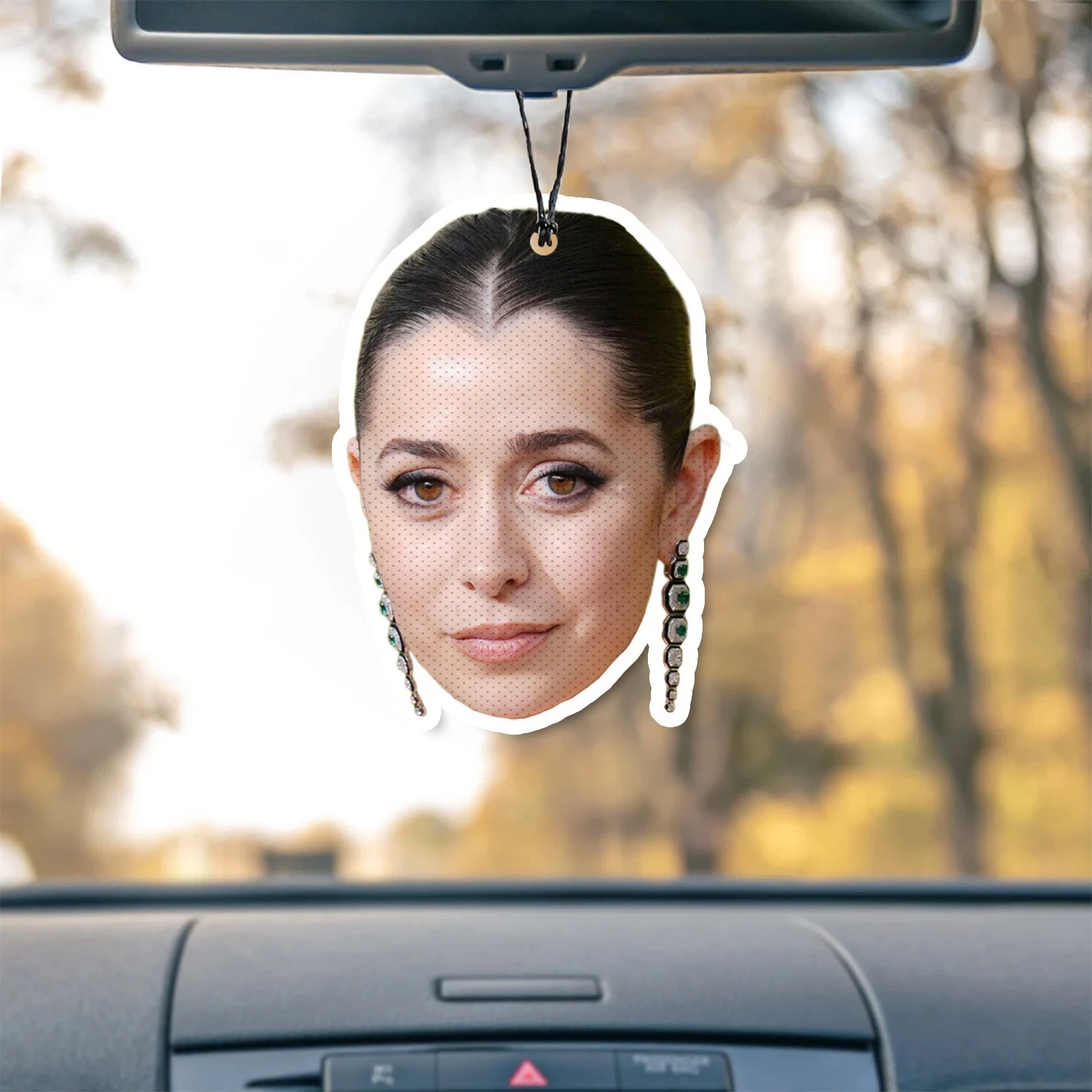Cristin Milioti Unscented Hanging Car Air Freshener Freshie