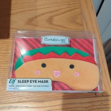 The Creme Shop Elf Plush Sleep Mask- Brand New Vegan