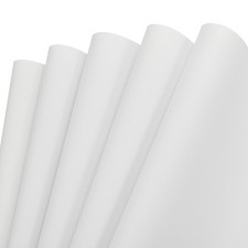 EVA Foam Sheets White 19.7 Inch x 19.7 Inch 1mm Thick Crafts Sheets 5Pcs