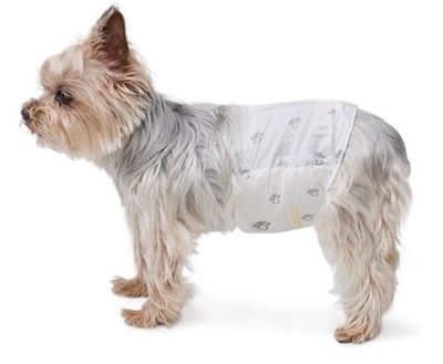 XSmall Doggie Diapers Box of 30 Male Wraps Amazon Basics More Available NEW