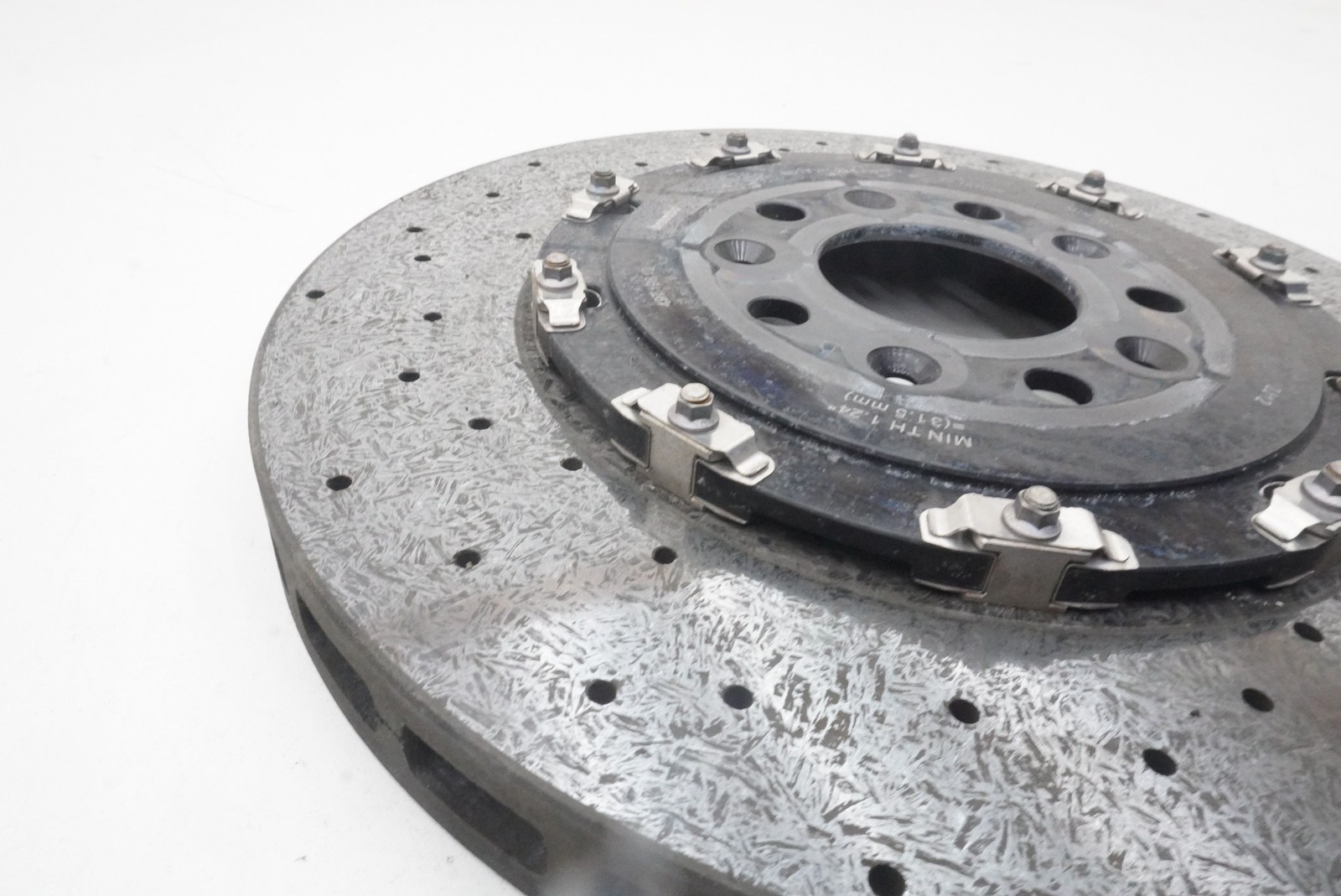 Rear Disc Brake Rotor Carbon Ceramic 8D33-2C026-AB OEM Aston Martin DB9 2013