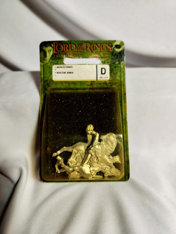 GW Lord Of The Rings Mounted Arwen With Frodo 05-79 NIB Metal 2009 OOP Sealed