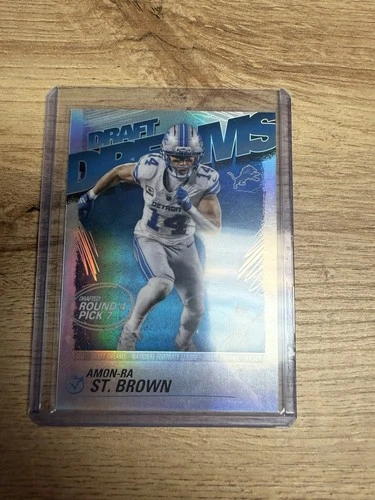 2025 Topps Signature Amon-Ra St. Brown Base (RAW)