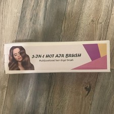 NEW IN BOX 3-IN-1 HOT AIR MULTIFUNCTIONAL HAIR DRYER BRUSH