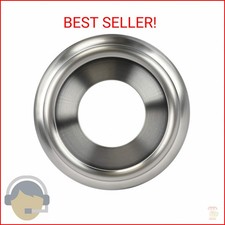 DANCO Decorative Metal Tub Spout Remodeling Cover Ring, Brushed Nickel, 2-1/2-In