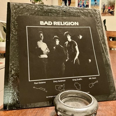 Bad Religion Into The Unknown LP 1983 Epitaph EPI-8072 Original NM In Shrink