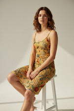 Zimmermann Vintage Floral Slip Dress Size 0 Fits 8–10 Boho Spaghetti Strap New