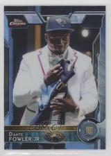 2015 Topps Chrome Rookies Blue Wave Refractor Dante Fowler Jr #127 1u6