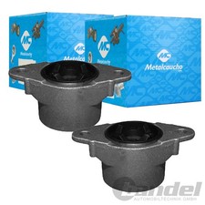 2X METALCAUCHO FEDERBEINSTÜTZLAGER DOMLAGER HINTEN passend für FORD FIESTA FUSIO