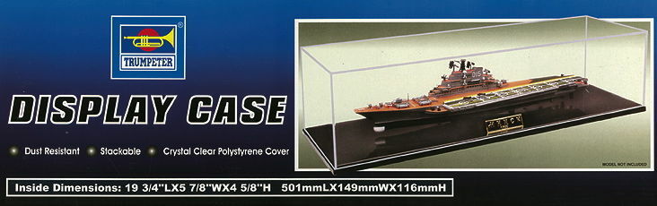 Trumpeter / Master Tools 09801 - Acrylic - Showcase 501x 149 x 116 mm - New