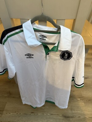 Conor Mcgregor The Black Forge Inn Football Polo Shirt Size XXL White  BNWT UK