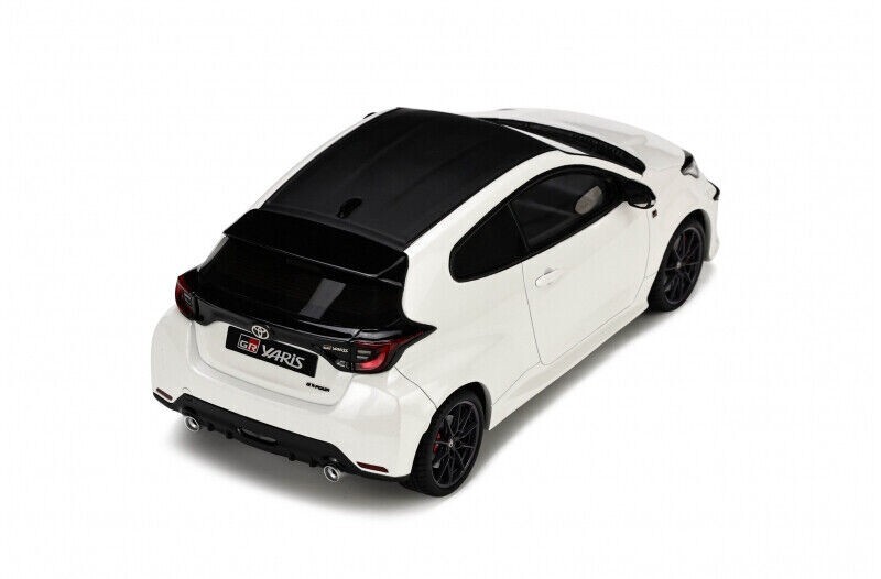 新発売の Pearl) (White 2021 GR Yaris Toyota 1/18 Resin by Car Model 乗用車