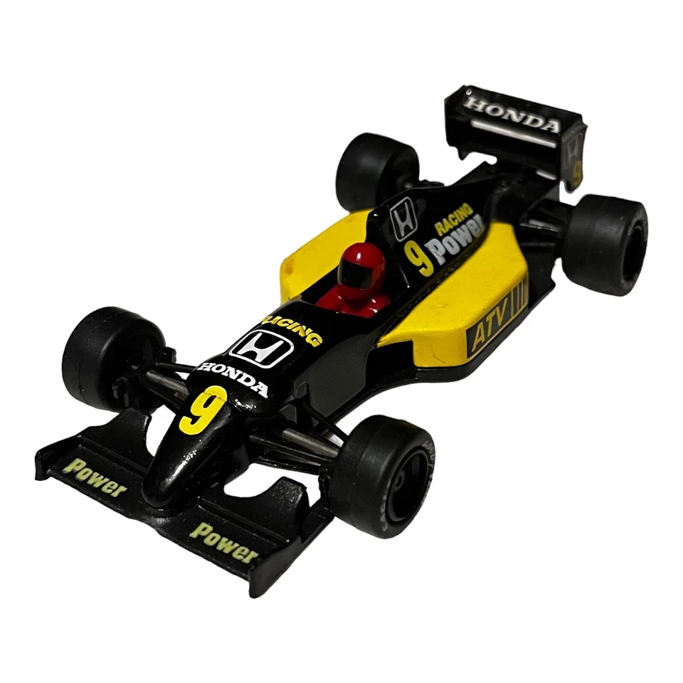 Coche de carreras Dircast vintage Maisto F1 HONDA 1994 escala 1:43 número 9 amarillo audaz Foto 2 de 4