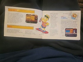 The Simpsons Bart Vs The Space Mutants NES Nintendo Instruction Manual ONLY