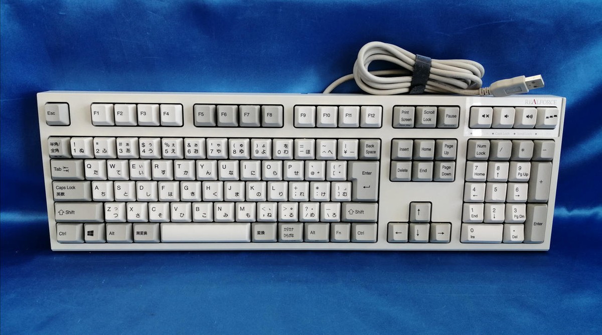 Topre REALFORCE R2SA-JP3-IV Mechanical Keyboard Good