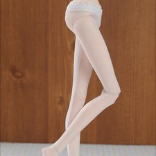Dollmore 12inch fashion doll stockings - UPK Panty Stockings White 