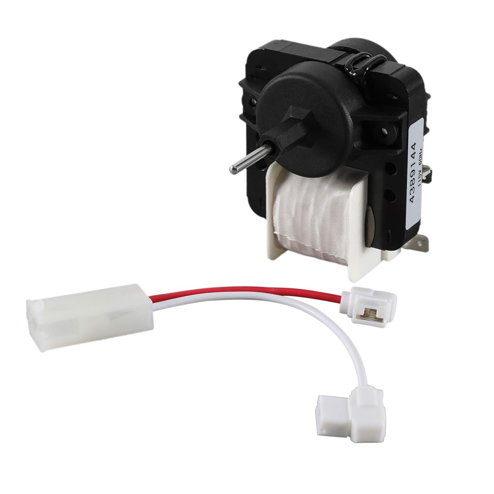 4389144 Refrigerator Evaporator Fan Motor Compatible with Whirlpool Replace W...