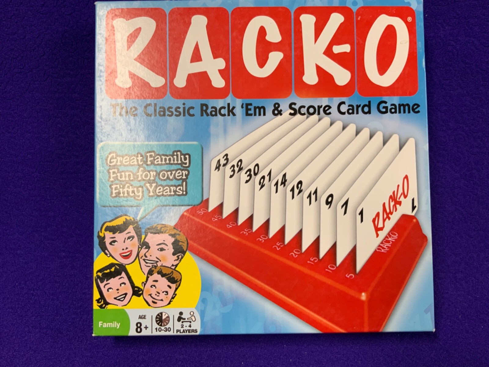 RACKO Card Game Family Game Night Kids 8+ & Adults 2015 eBay